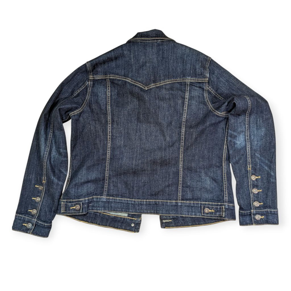 Levi's Indigo Blue Denim Trucker Jacket - Picture 2 of 14